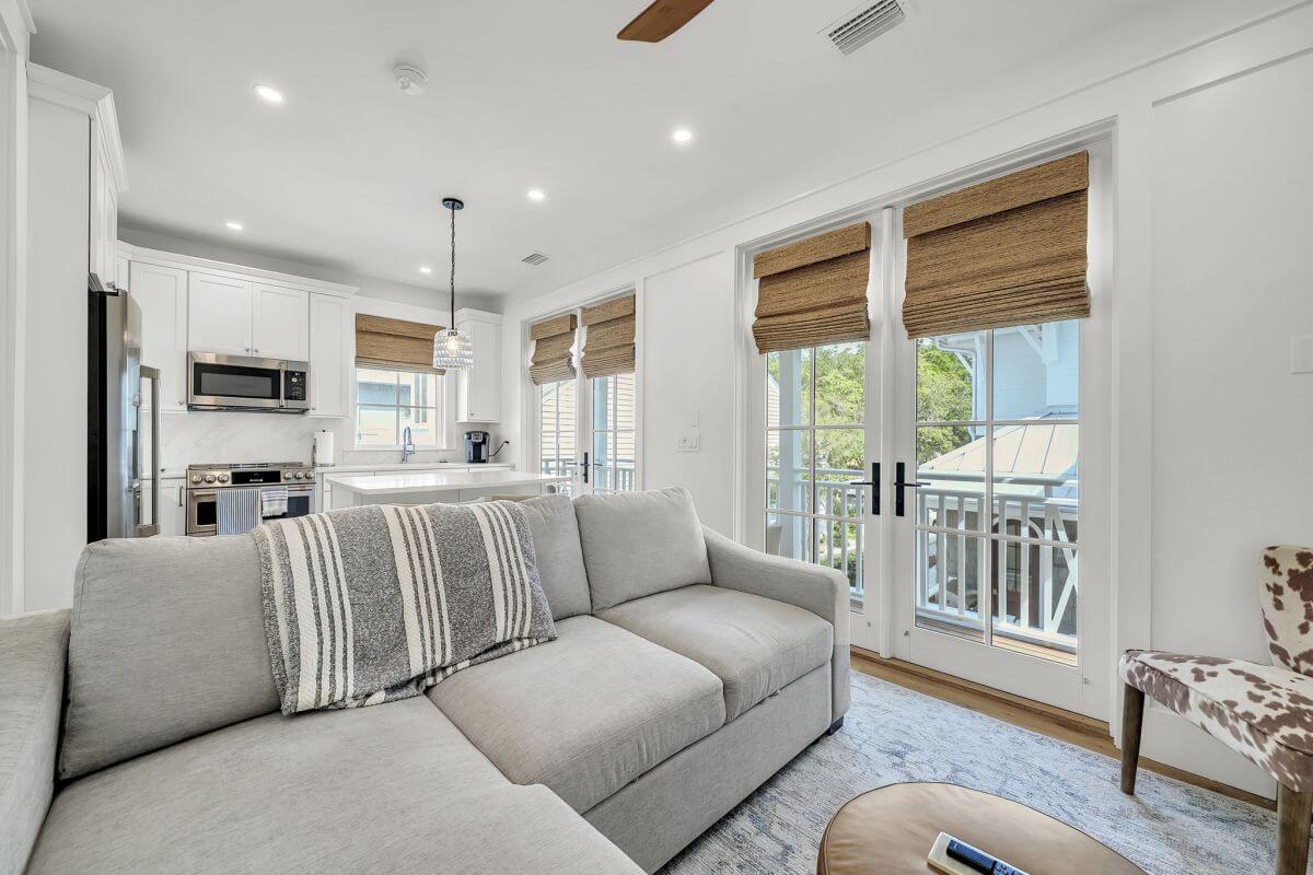 Carriage House Living Room with Queen Pullout
