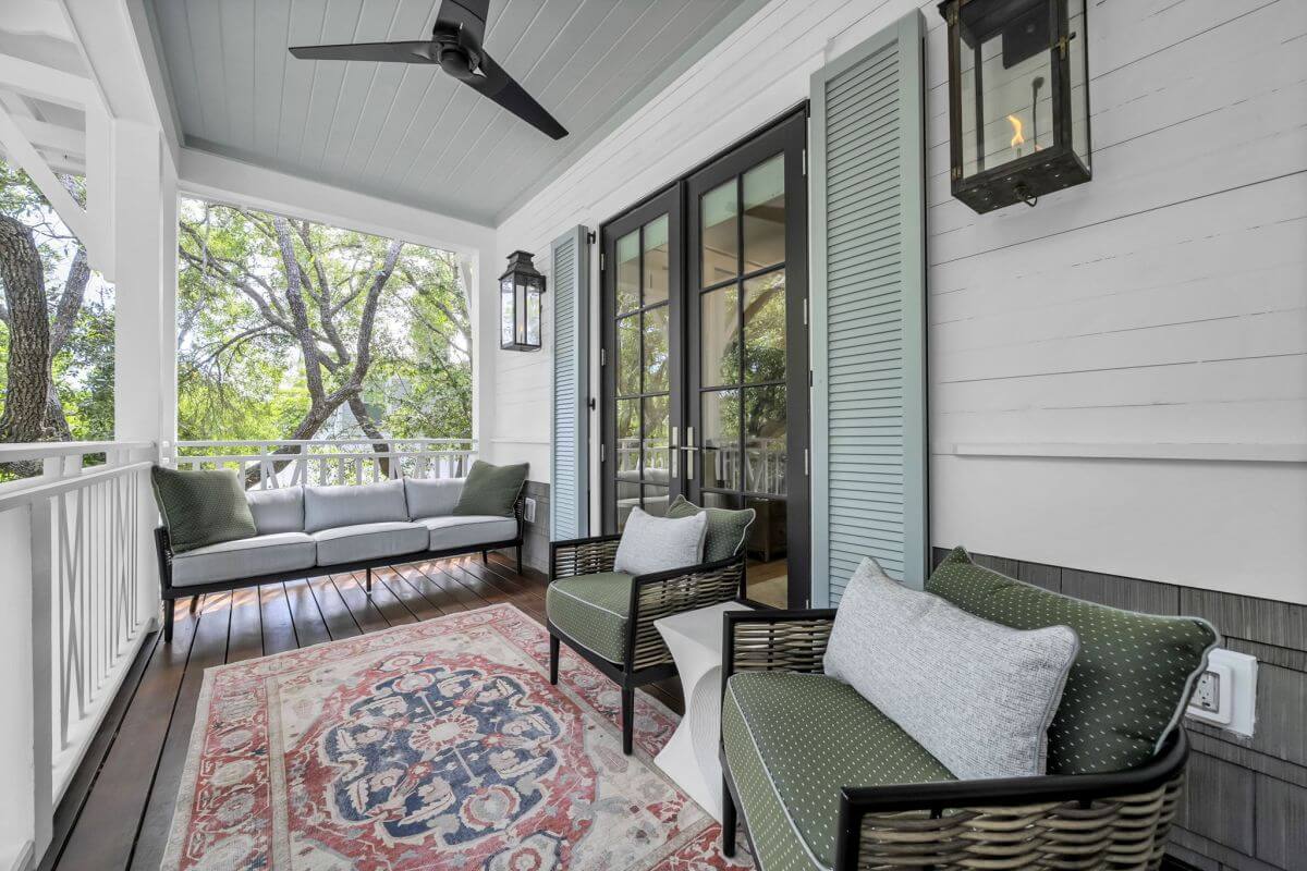 Second Floor Front Balcony