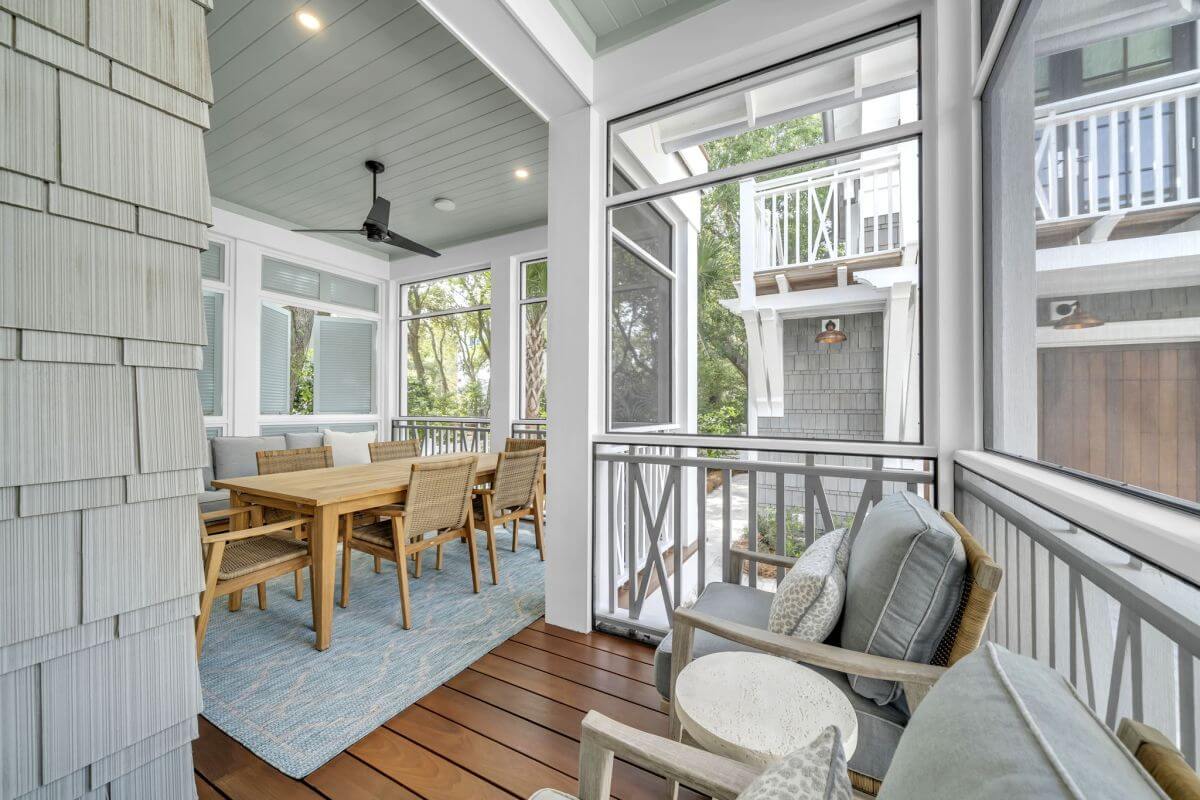 First Floor Back Porch