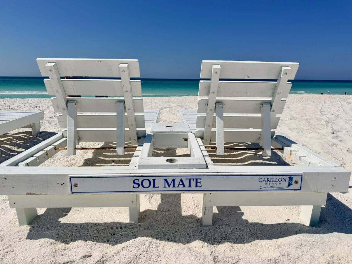 Wooden Lounger Set 2