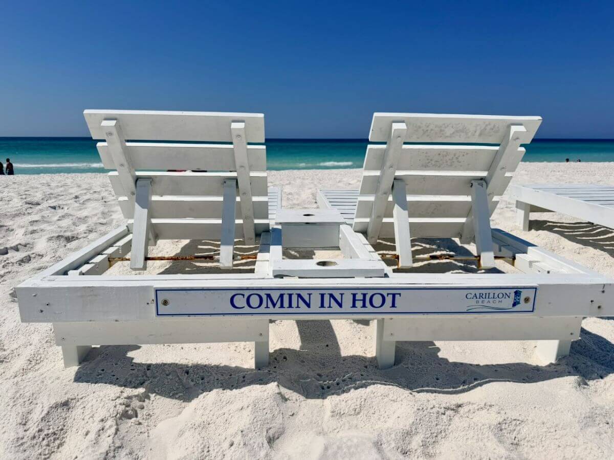 Wooden Lounger Set 1